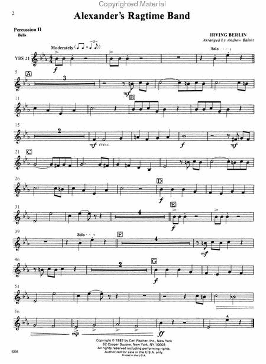 Sounds Spectacular Band Folio Concert Band Methods scores gallery preview page 2