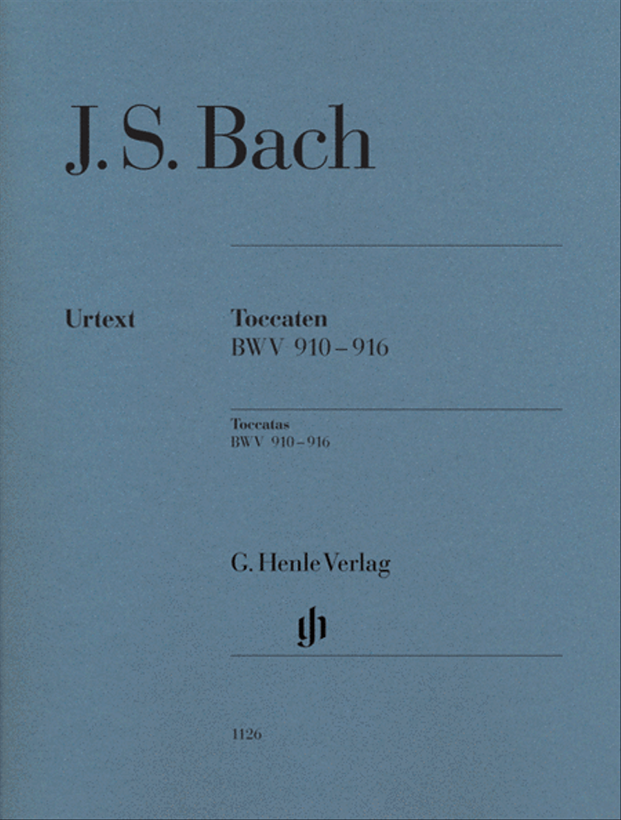 Toccatas BWV 910-916 Piano Solo scores gallery preview page 1