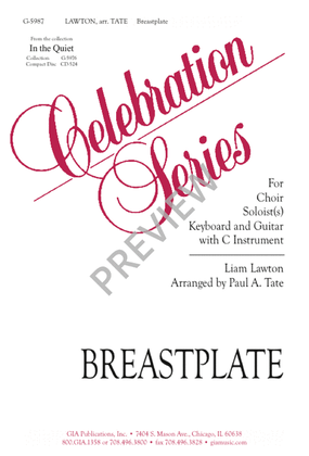 Book cover for Breastplate