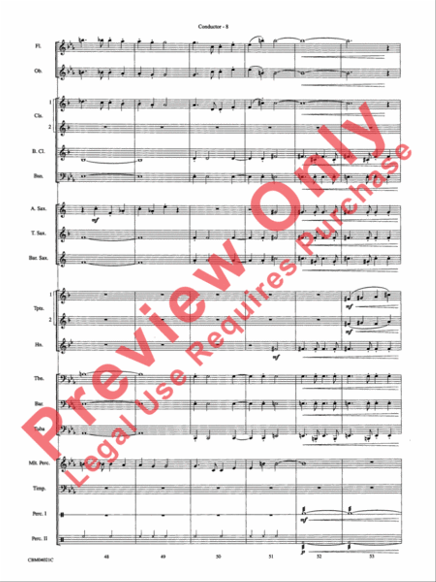 Harry Potter and the Prisoner of Azkaban, Selections from Concert Band scores gallery preview page 11