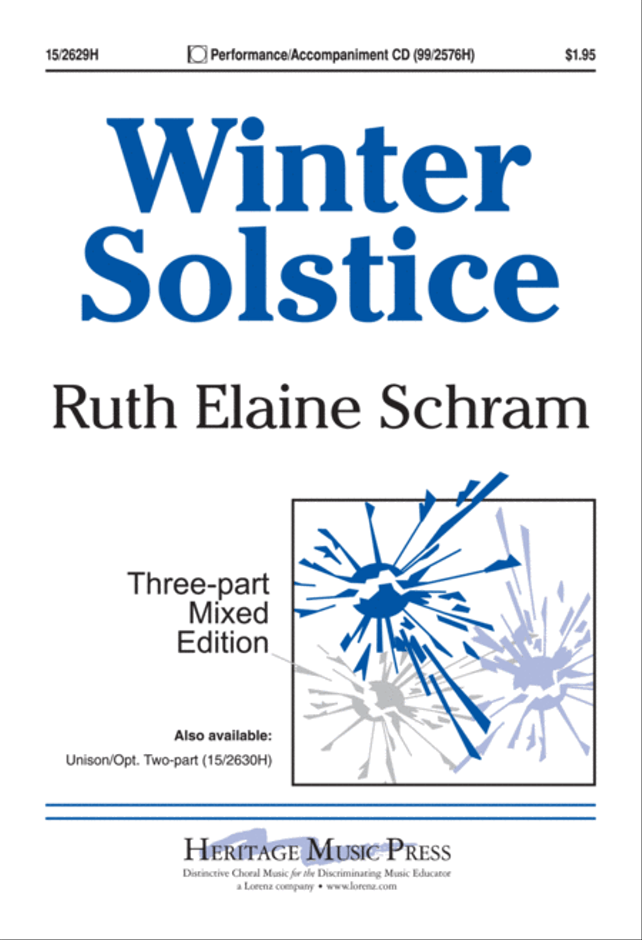 Winter Solstice 3-Part scores gallery preview page 1