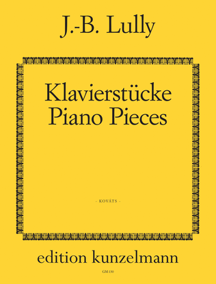 Book cover for Piano pieces