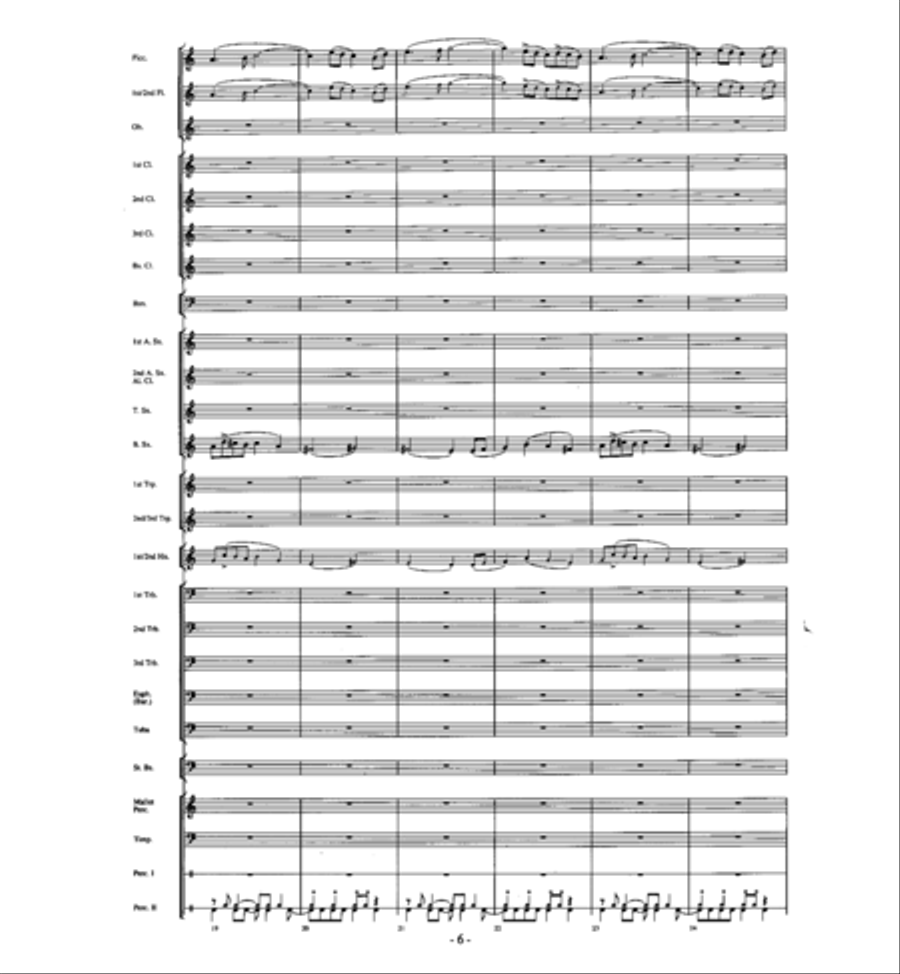 Agua's Whelm Agua's Whelm Concert Band scores gallery preview page 5