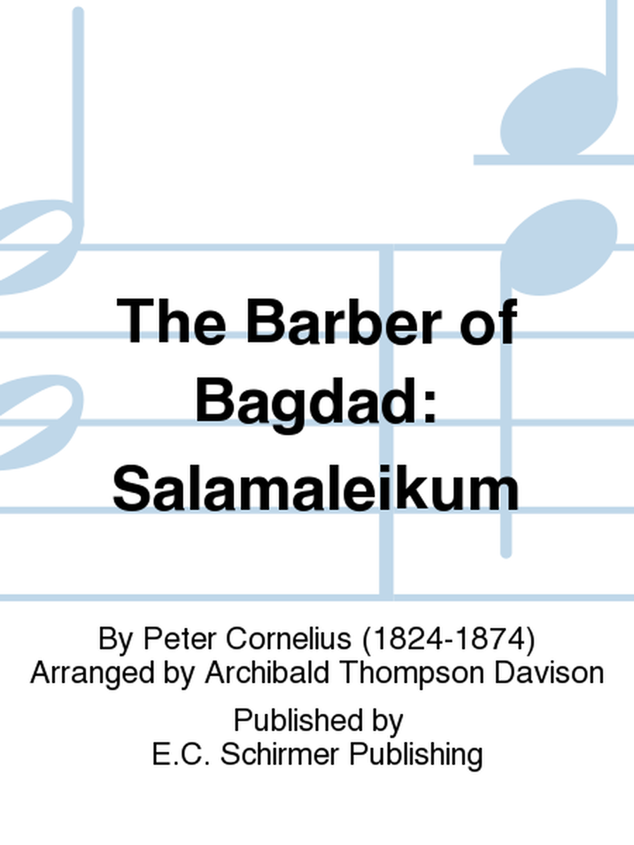 The Barber of Bagdad: Salamaleikum