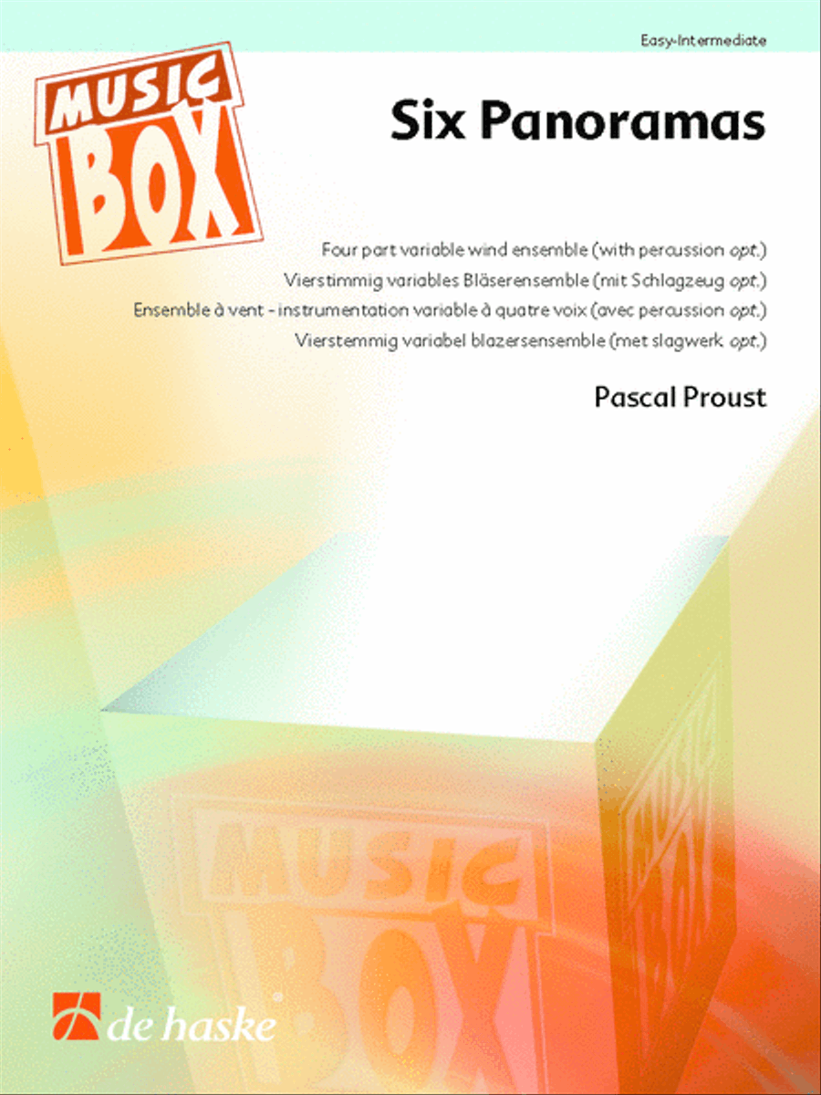 Six Panoramas 4-Part scores gallery preview page 1