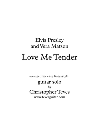 Love Me Tender