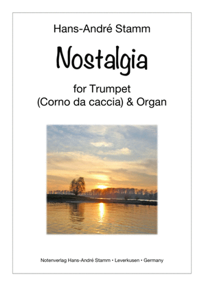 Book cover for Nostalgia for Trumpet and Organ