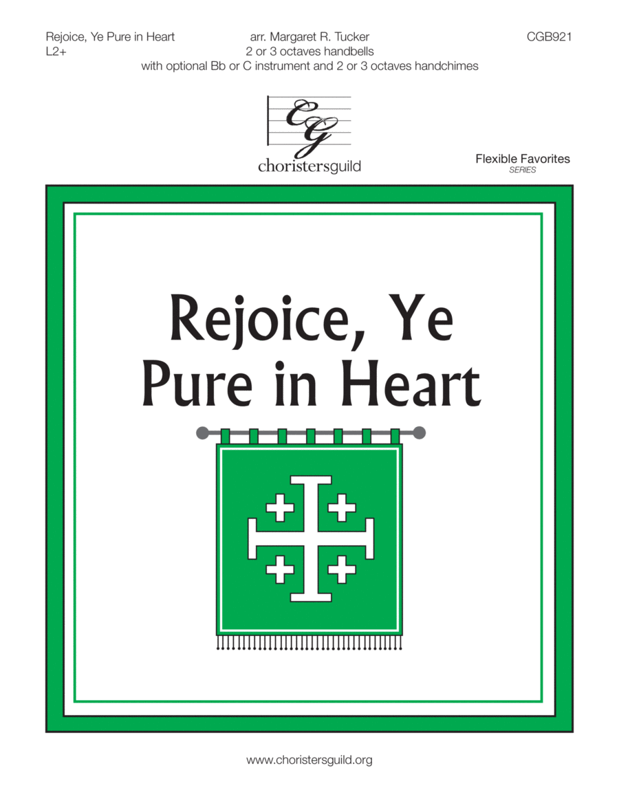 Rejoice, Ye Pure in Heart (2-3 oct) image number null