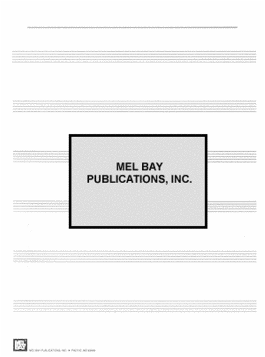 Song Writer's Manuscript Book Staff Paper scores gallery preview page 3