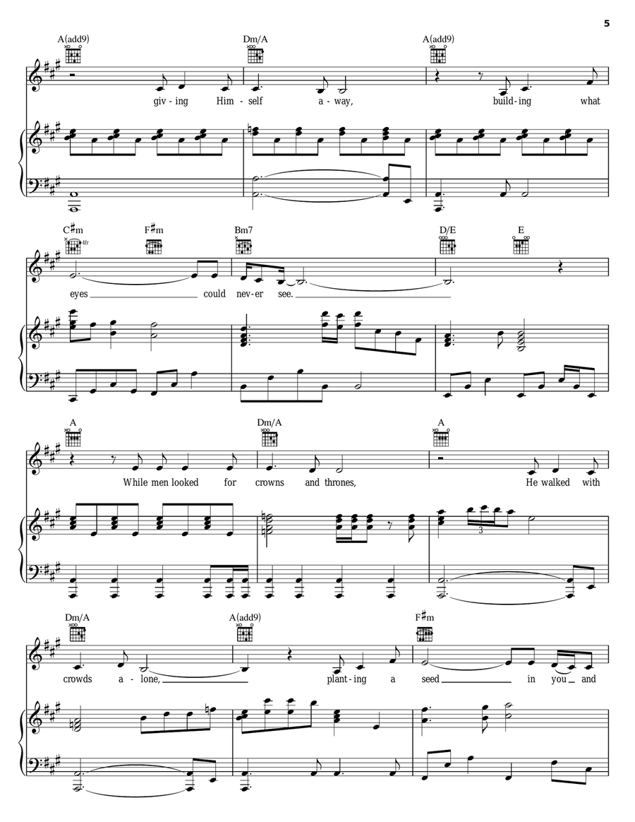 Unshakable Kingdom Unshakable Kingdom Acoustic Guitar scores gallery preview page 5