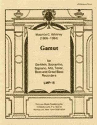 Book cover for Gamut