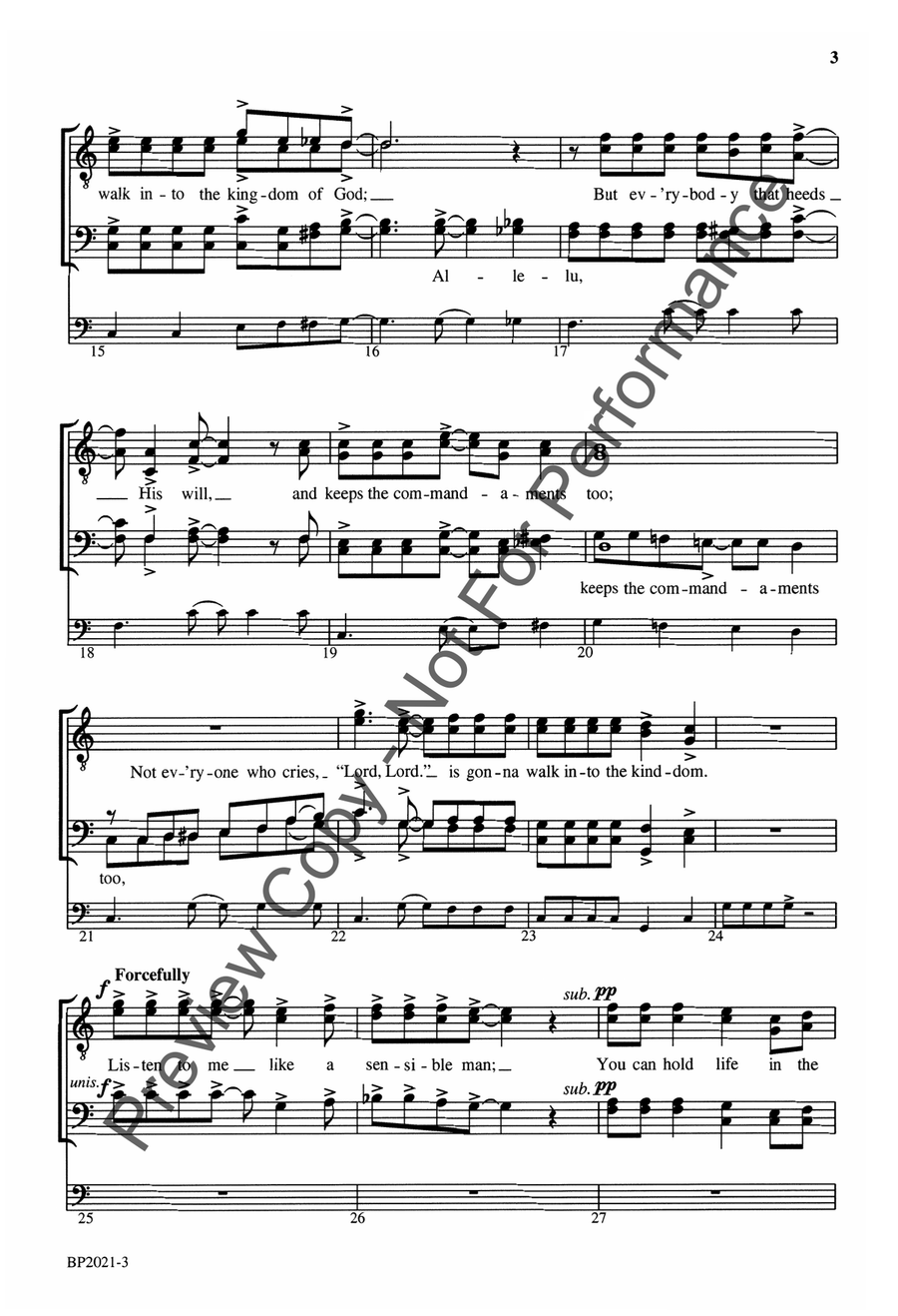 Lord, Lord - TTBB TTBB scores gallery preview page 4