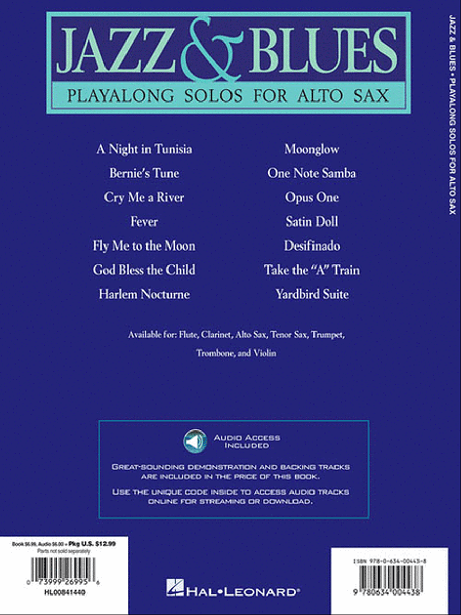 Jazz & Blues Alto Saxophone scores gallery preview page 2