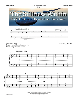 Book cover for The Stillness Within (for 2-3 octave handbell ensemble) (site license)