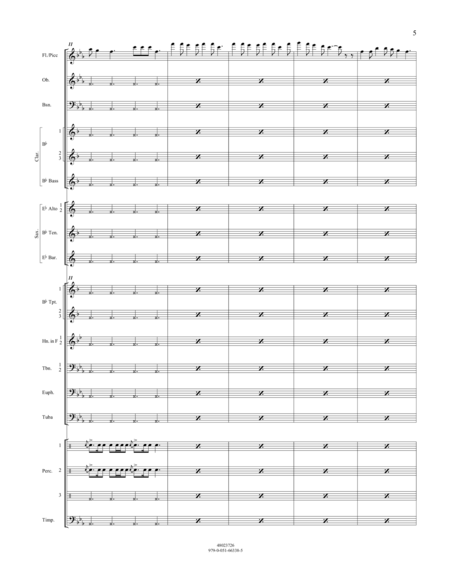 The Armed Man (from A Mass for Peace) (arr. Robert Longfield) - Conductor Score (Full Score)