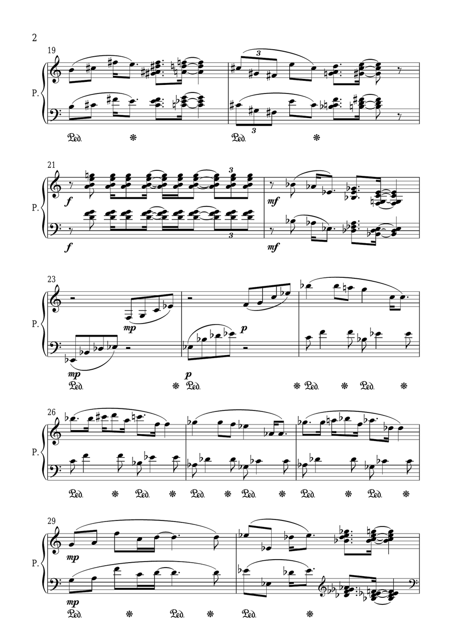 Magical Fantasy Piano Solo scores gallery preview page 2
