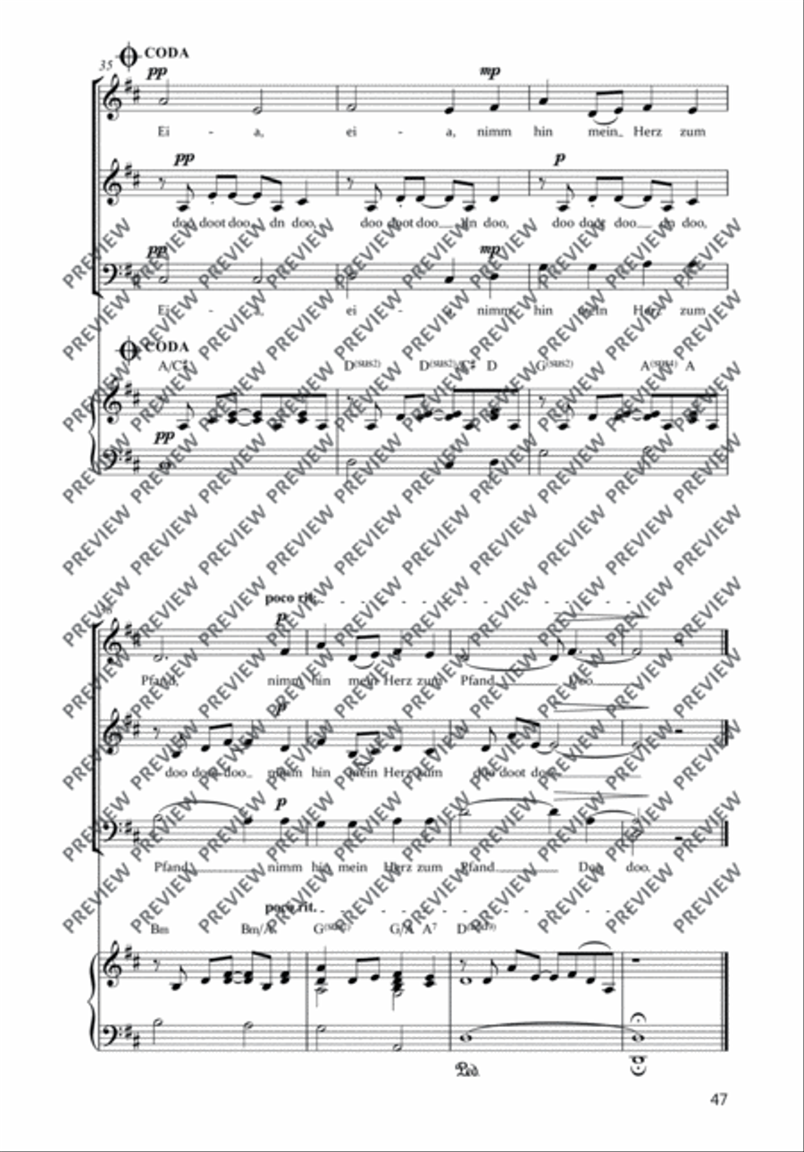 Zu Bethlehem geboren 3-Part scores gallery preview page 7