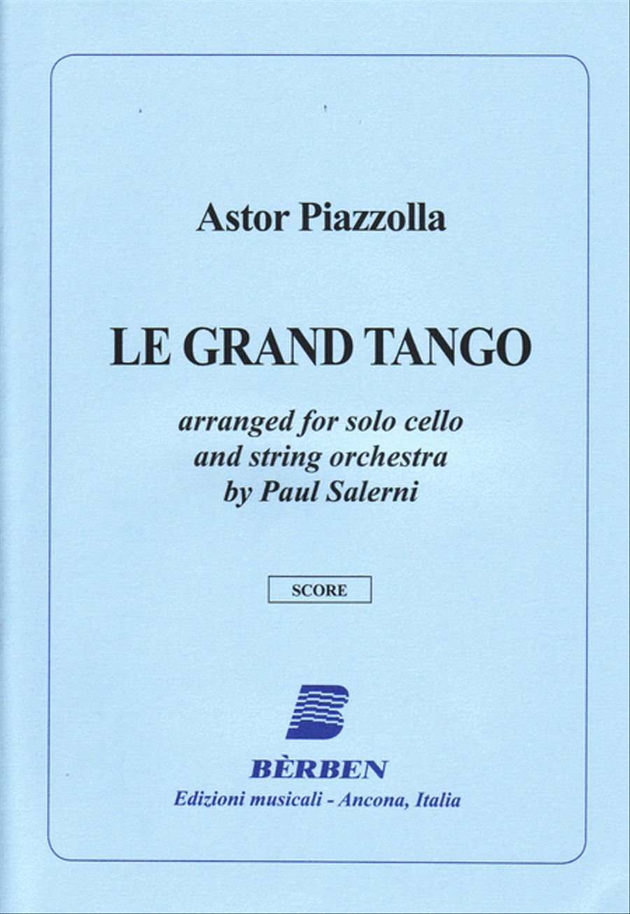Le Grand Tango Le Grand Tango Orchestra scores gallery preview page 1