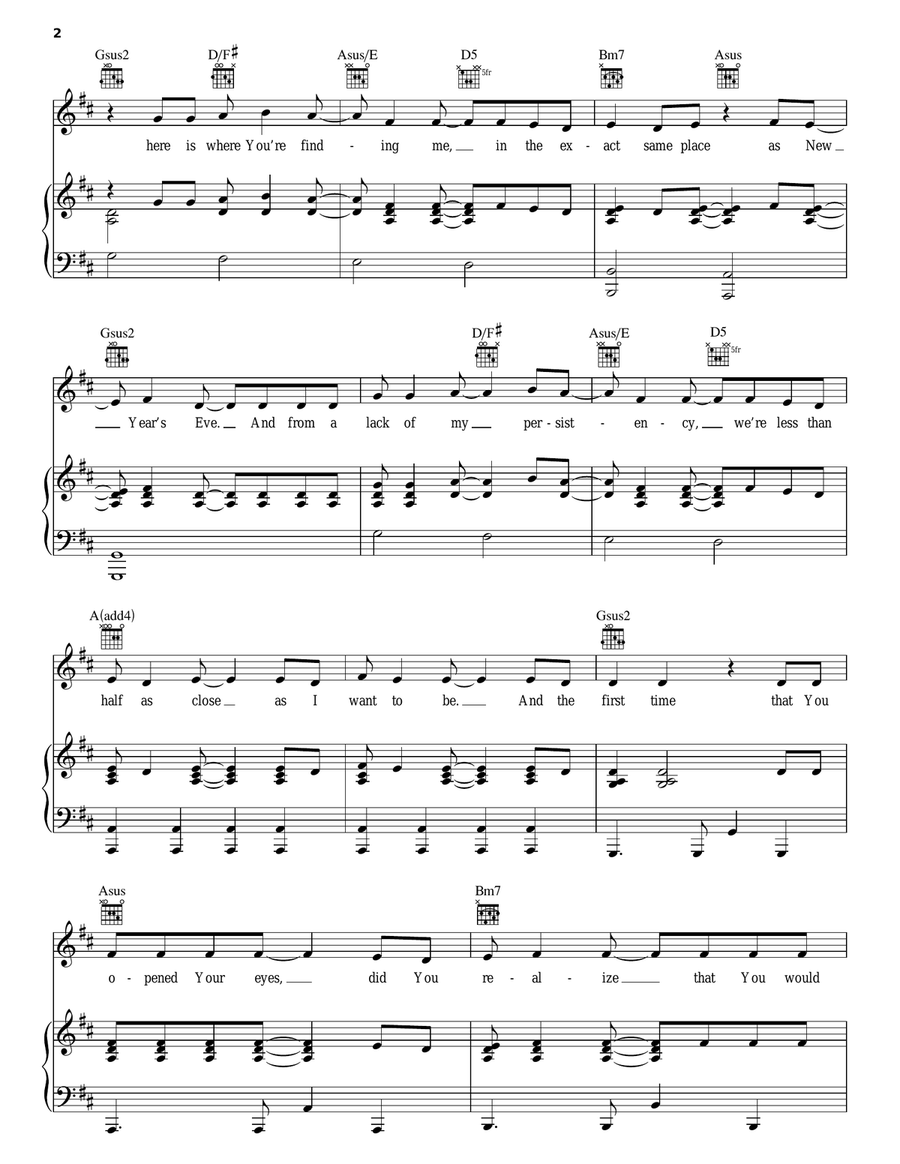 I Celebrate The Day Acoustic Guitar scores gallery preview page 2