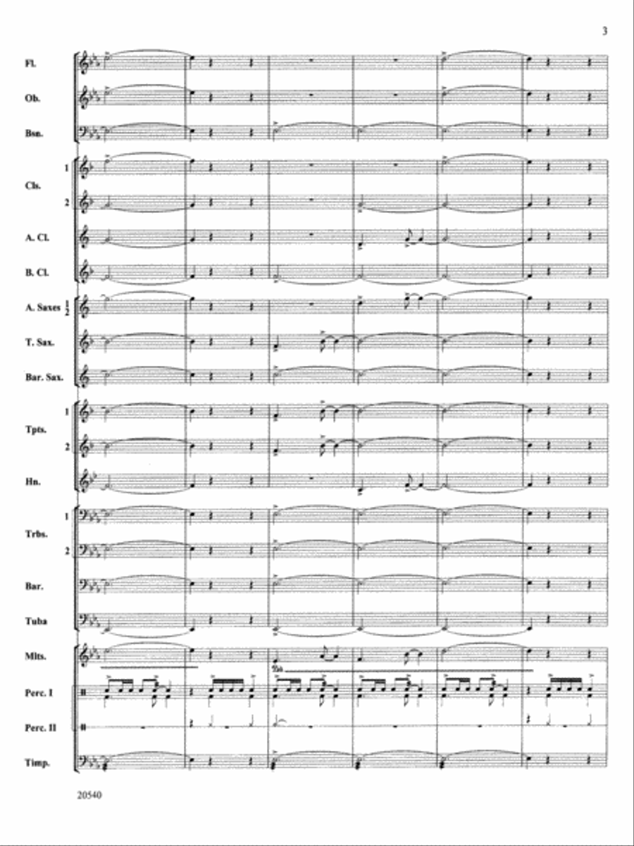 Matrix: Score Concert Band scores gallery preview page 3