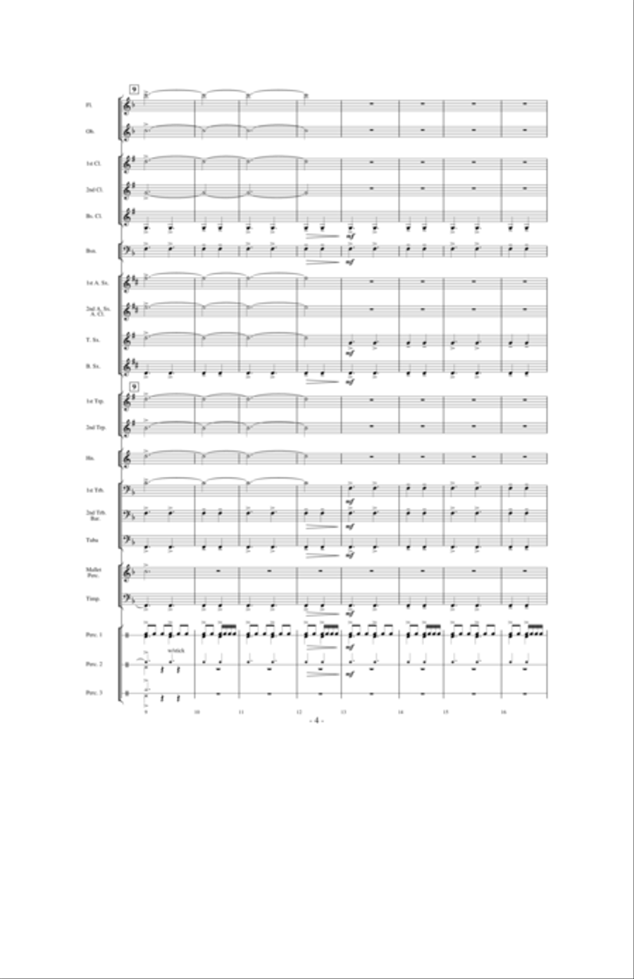 Velocity Concert Band scores gallery preview page 3