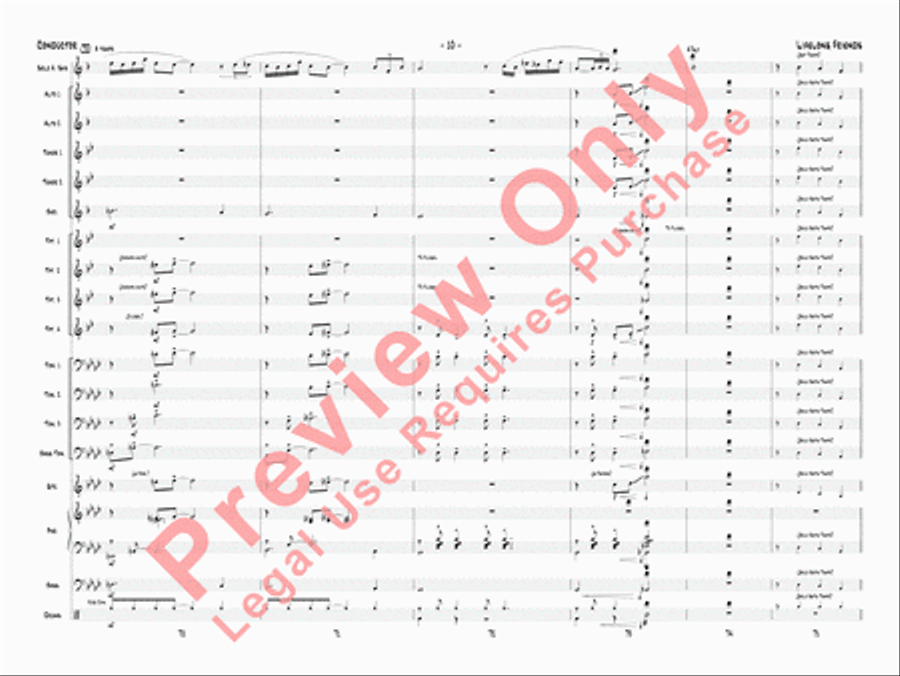 Lifelong Friends Jazz Ensemble scores gallery preview page 13