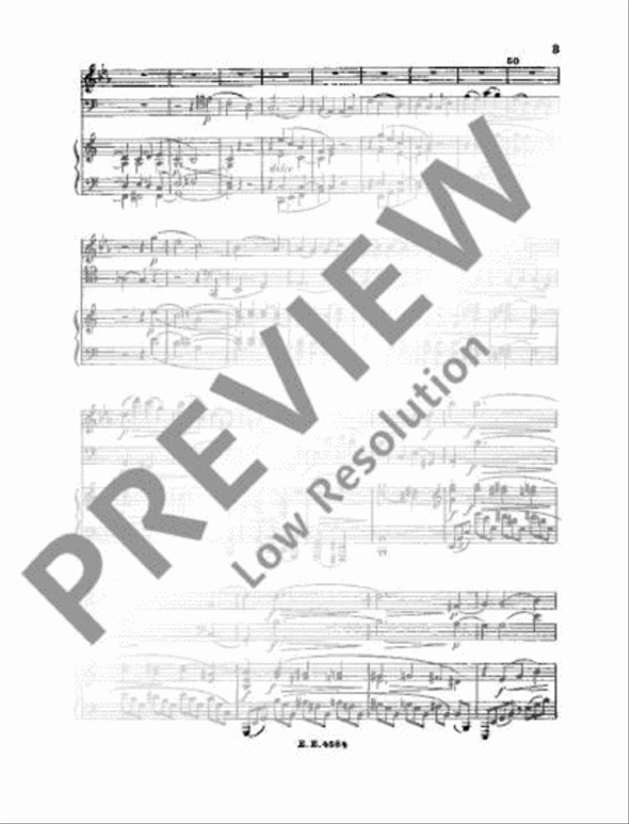 Trio A minor Clarinet scores gallery preview page 12