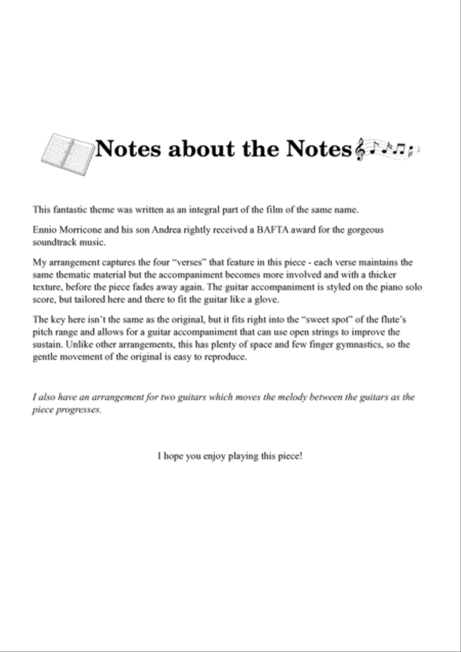 Cinema Paradiso Flute scores gallery preview page 3