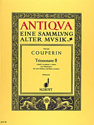 Book cover for Triosonata II C Minor