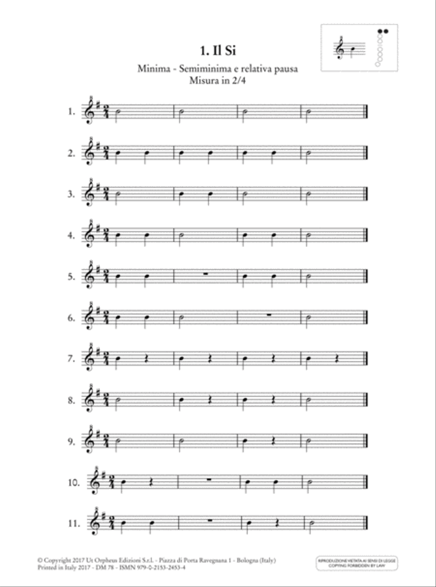Metodo per Flauto Dolce Soprano Recorder scores gallery preview page 2