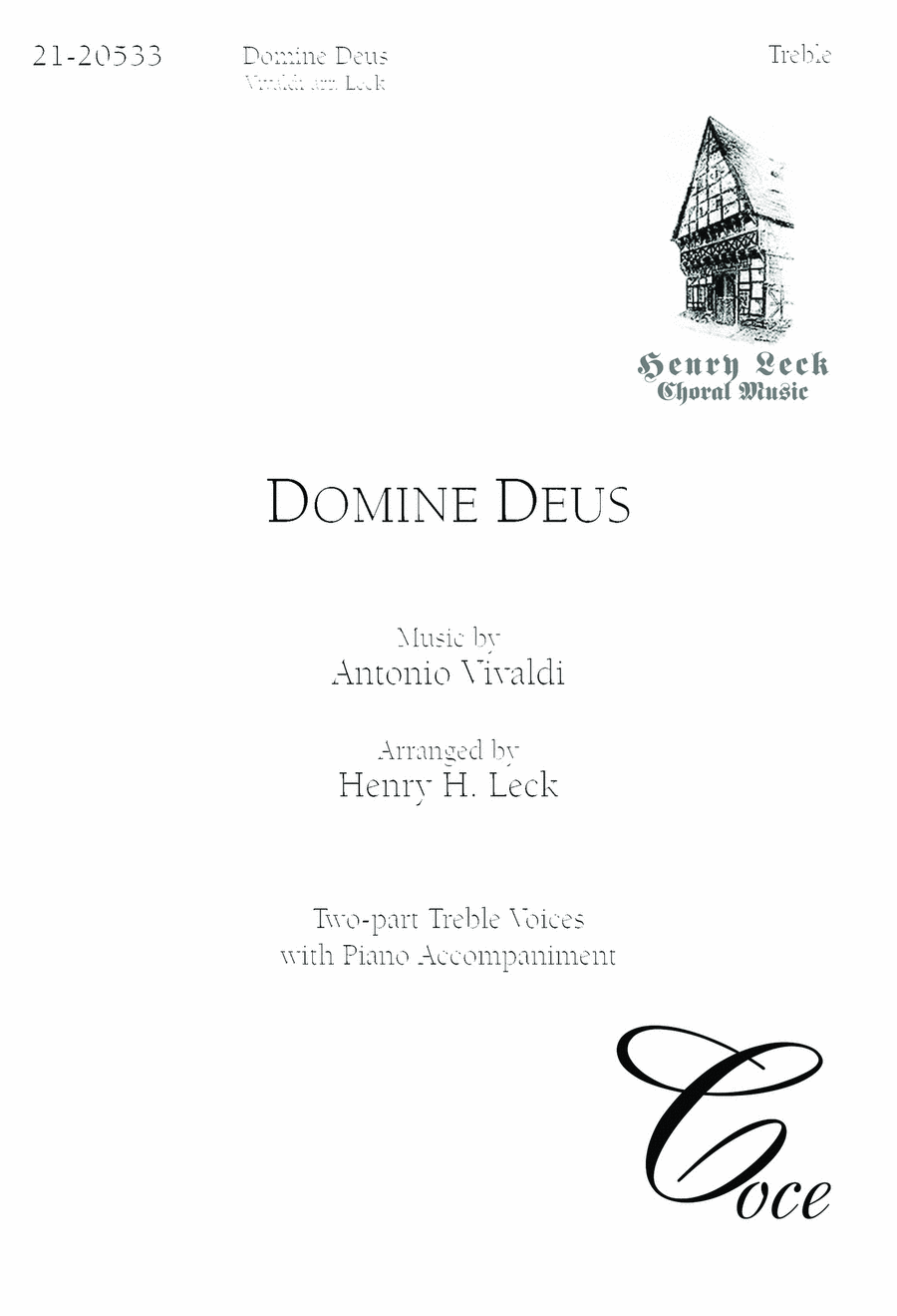 Domine Deus Domine Deus SA scores gallery preview page 1