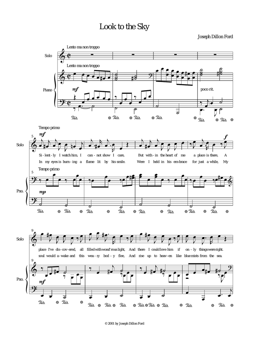 Three Songs of Love and Death for soprano voice and piano Soprano Voice scores gallery preview page 4