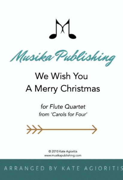 We Wish You A Merry Christmas - Flute Quartet image number null