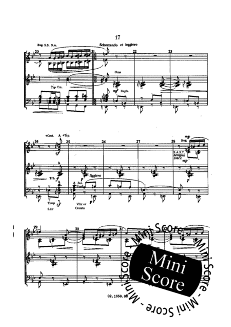 Concertsuite voor Fanfare Concert Band scores gallery preview page 21