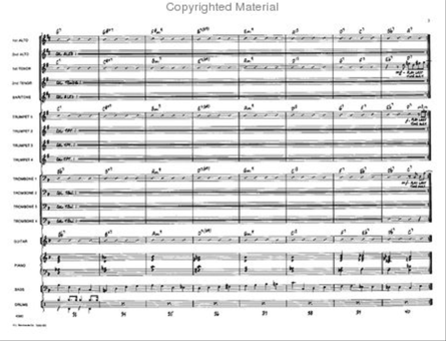 Duke It Out! Jazz Ensemble scores gallery preview page 6