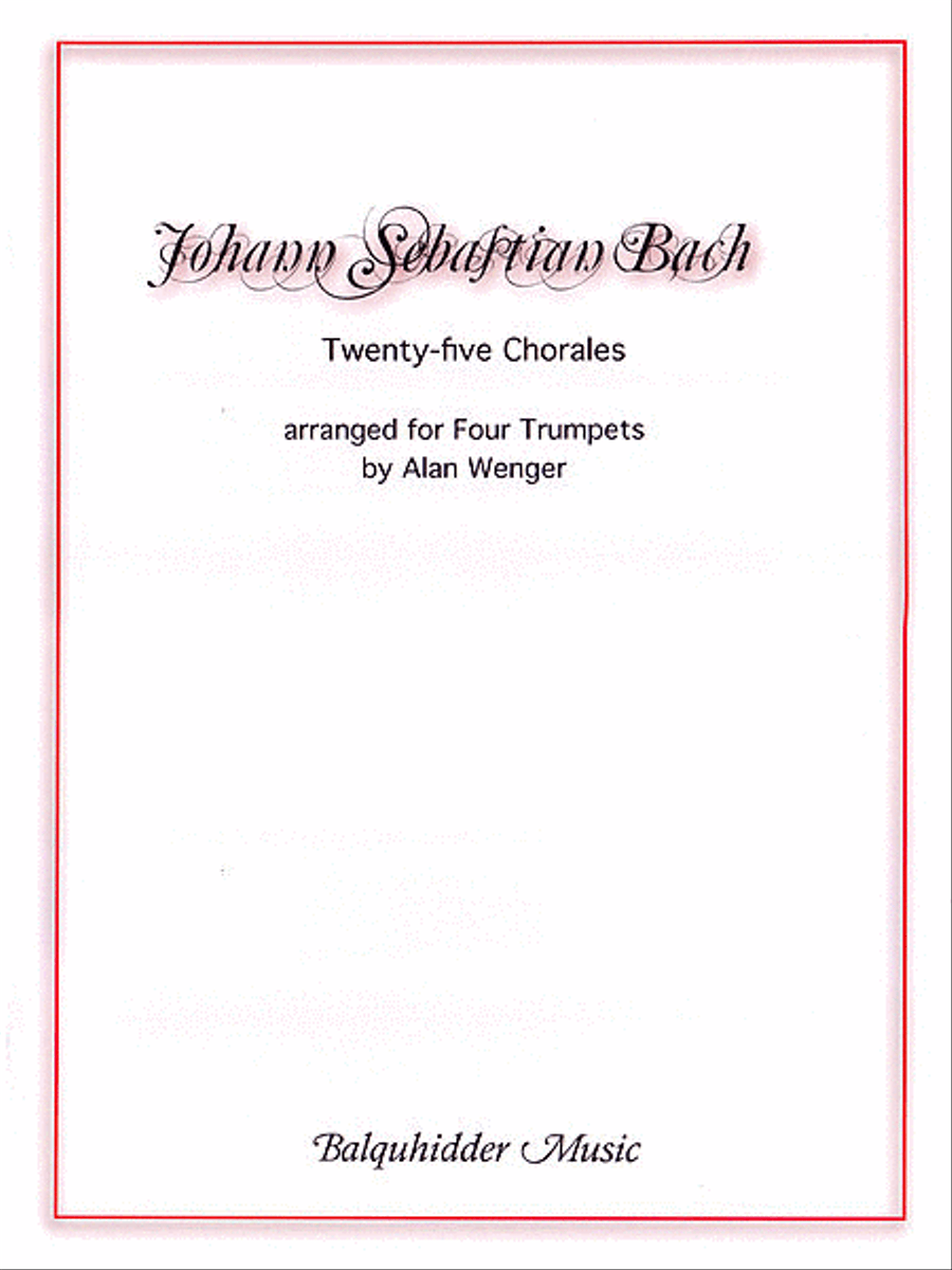 Twenty-five Chorales C Trumpet scores gallery preview page 1