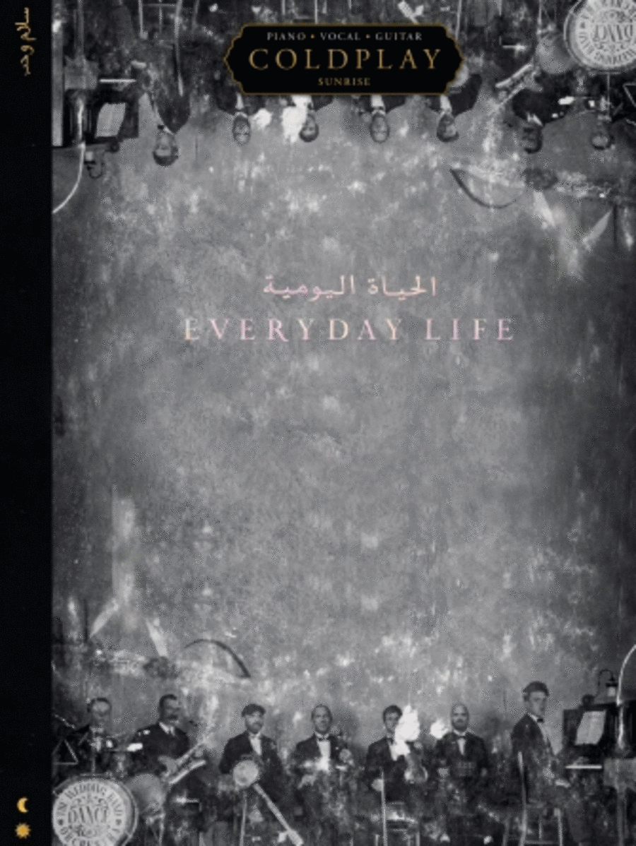 Coldplay - Everyday Life Piano, Vocal, Guitar scores gallery preview page 1