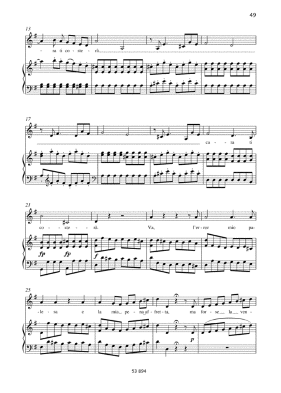 Aria di Farnace Mezzo-Soprano Voice scores gallery preview page 2