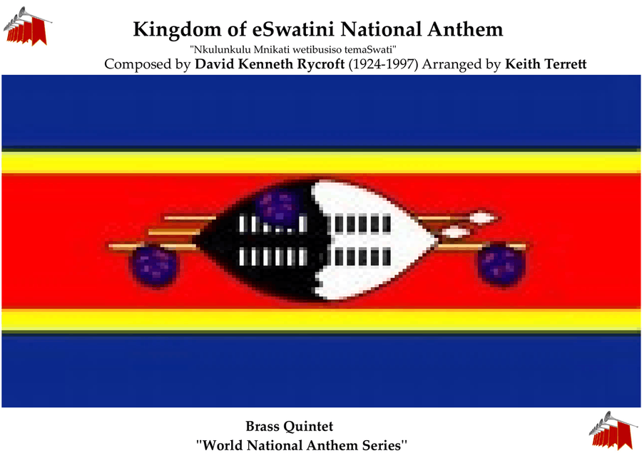 Eswatini (Swaziland) National Anthem for Brass Quintet Brass Quintet scores gallery preview page 1