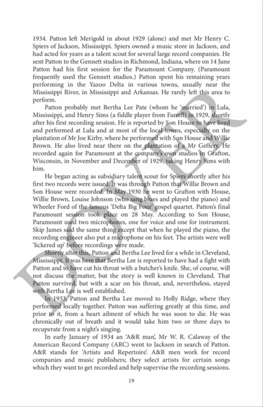 Charley Patton -- Expanded Edition Collection / Songbook scores gallery preview page 21