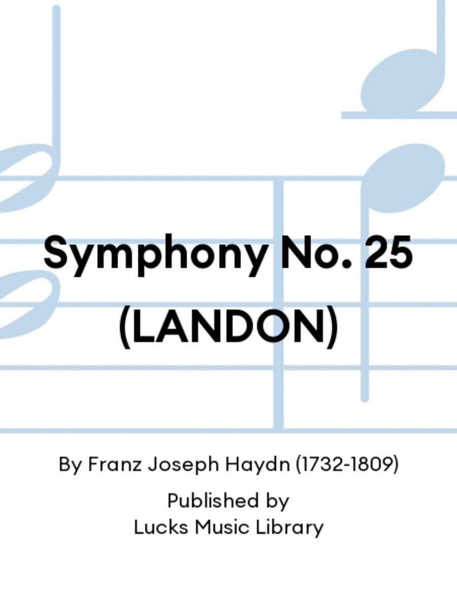 Symphony No. 25 (LANDON)