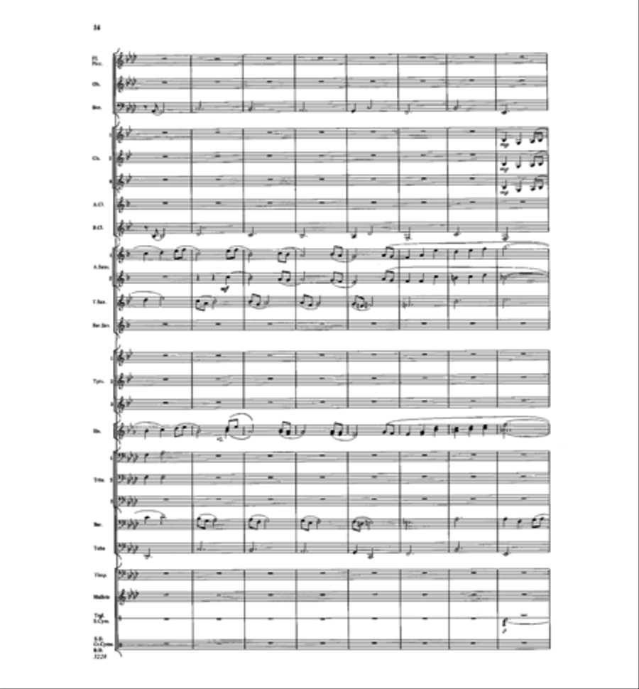 A Bayside Portrait Concert Band scores gallery preview page 13