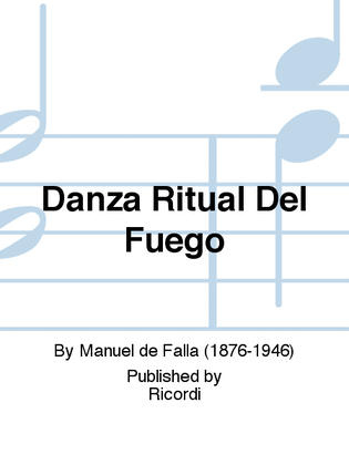 Book cover for Danza Ritual Del Fuego