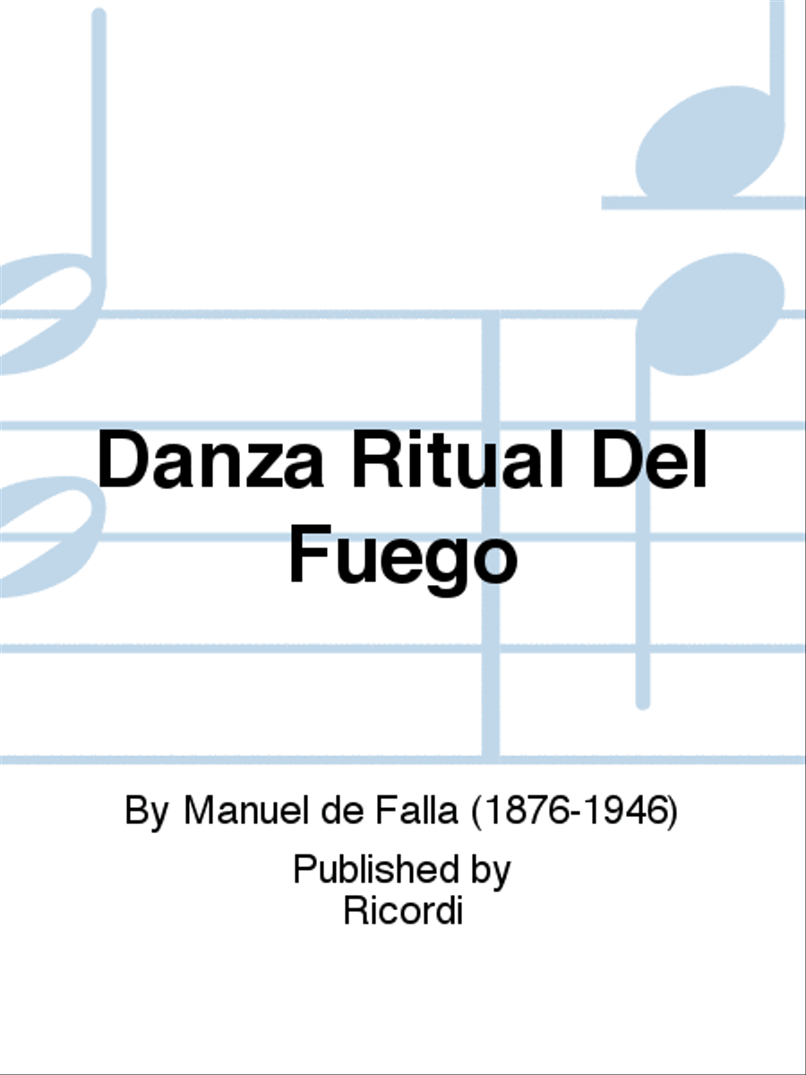 Danza Ritual Del Fuego Danza Ritual Del Fuego Violin Solo scores gallery preview page 1