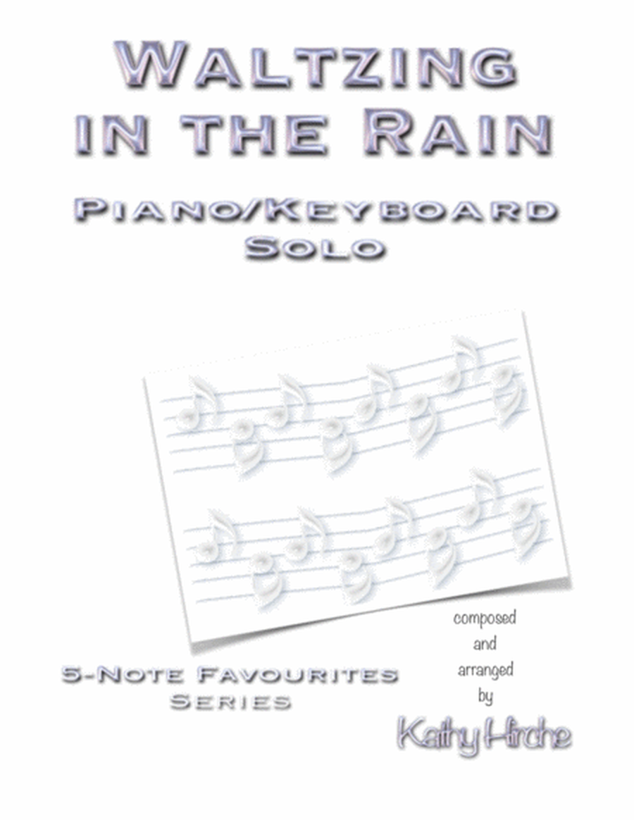 Waltzing in the Rain - Piano/Keyboard Solo image number null