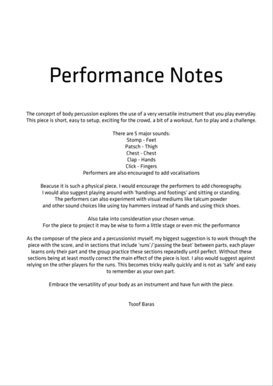 SLAP! Percussion Ensemble scores gallery preview page 2