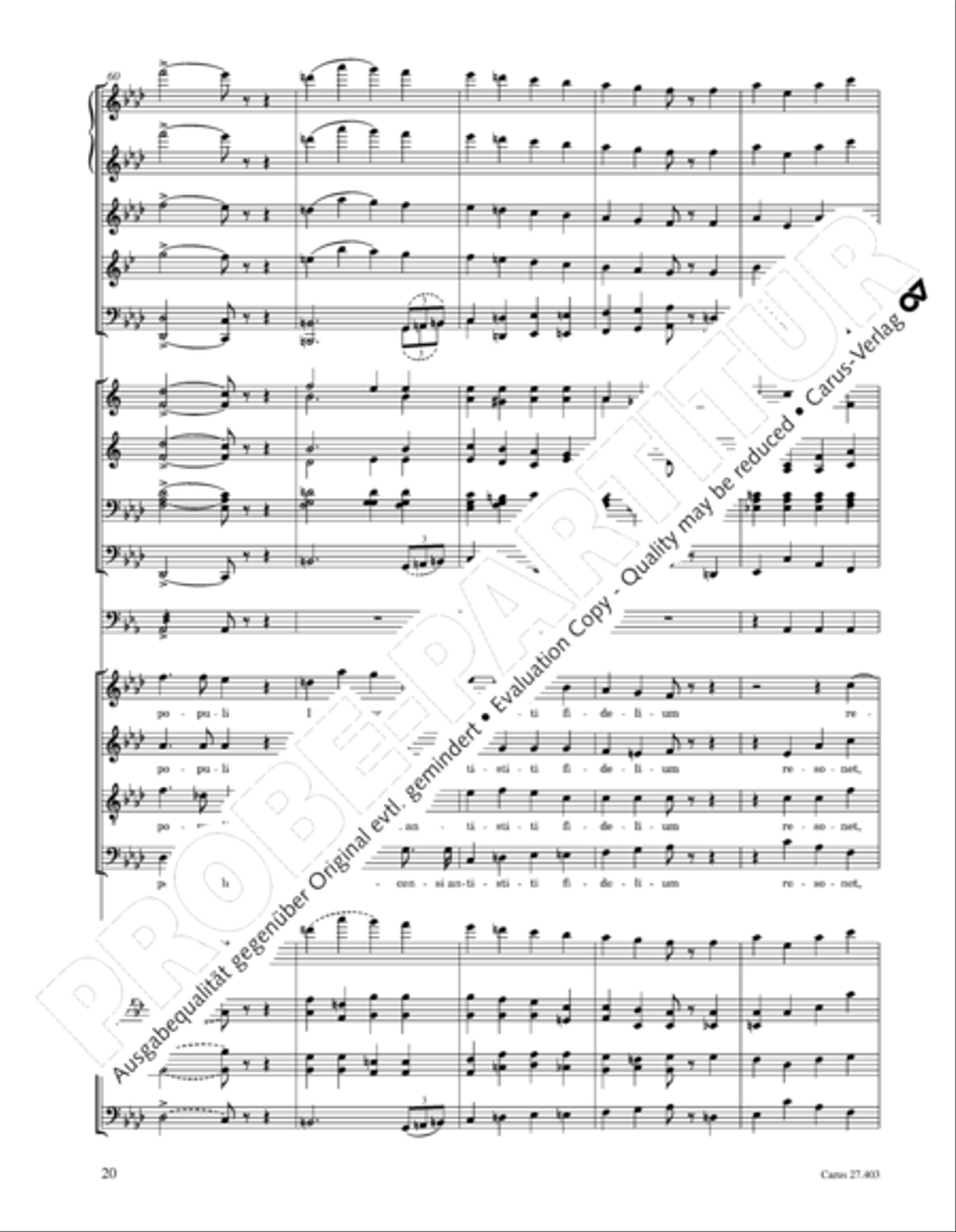 Mottetto per San Paolino Mottetto per San Paolino 4-Part scores gallery preview page 21