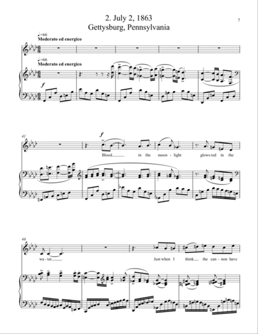 Letters From the Lost Cause Voice scores gallery preview page 6