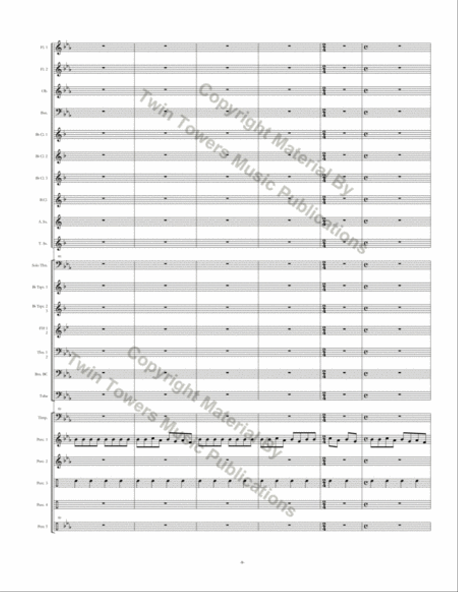 Seminar Concert Band scores gallery preview page 11