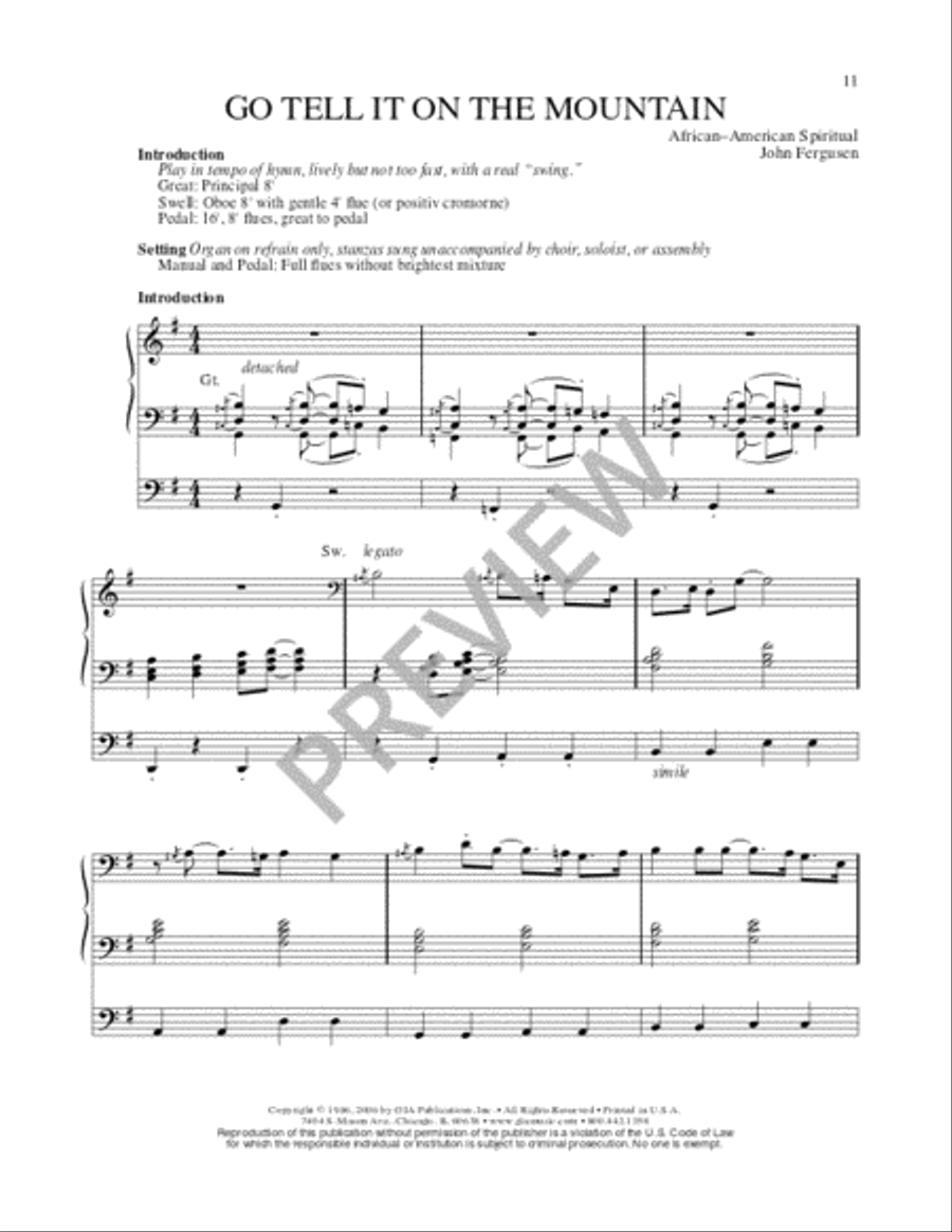 Hymn Harmonizations for Organ - Volume 3 Organ scores gallery preview page 14